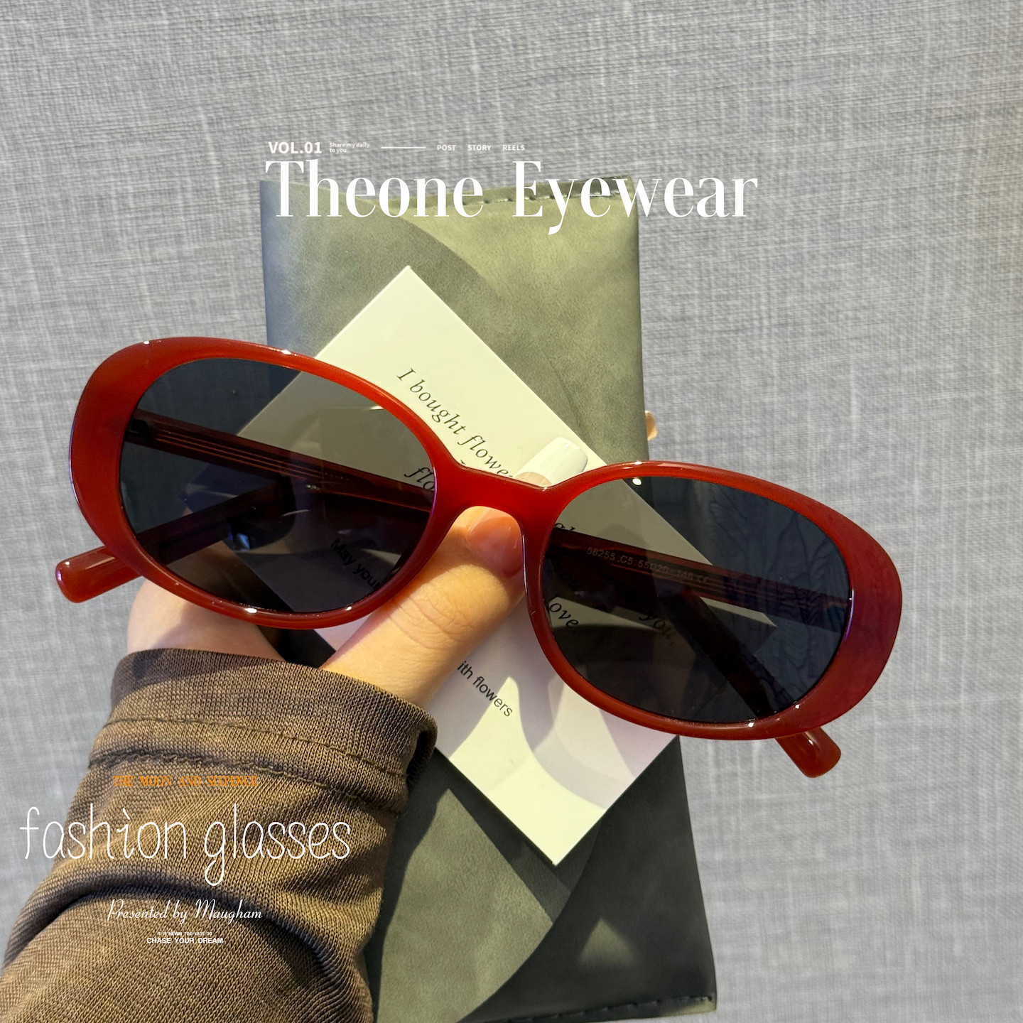 韩版椭圆显白车厘子红偏光墨镜女高品质防紫外线太阳眼镜可配度数,ZIPPO/瑞士军刀/眼镜,太阳眼镜,淘宝优惠券,粉丝福利购,淘宝优惠卷