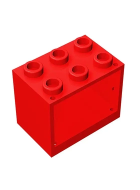 【50g】源头工厂moc小颗粒积木2x3x2柜子兼容零配件92410