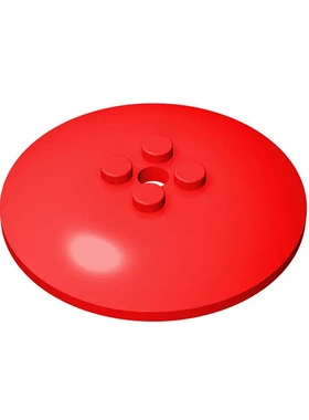 【50g】MOC科技44375兼容6x6圆盘碟件小颗粒拼装积木配件零件