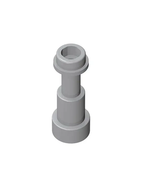 【50g】MOC积木配件64644单筒望远镜 长17.8小颗粒diy拼装接头