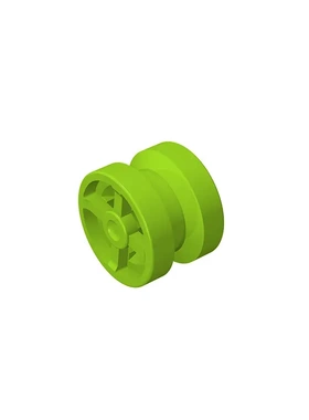 【50g】MOC小颗粒4624拼插积木散件兼容零配件 8x6mm汽车轮毂