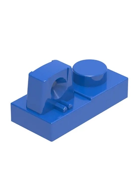 【50g】diy玩具小颗粒兼容30383拼装零件带把矮1孔MOC积木配