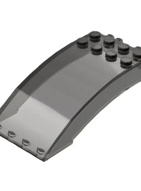 【50g】MOC兼容46413小颗粒积木零配件4X8X2弯曲定挡风玻璃