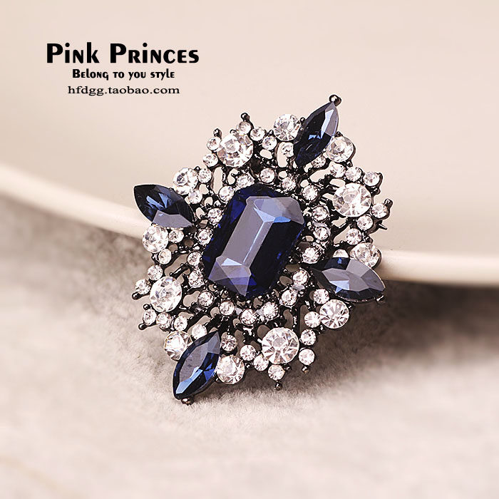 Broche femme en Zircon diamant - Ref 1174223 Image 3