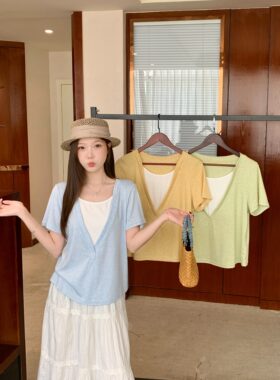 张大人定制大码女装木子理想旗舰店乐派儿杨杨玉杨天真滴一胖上衣