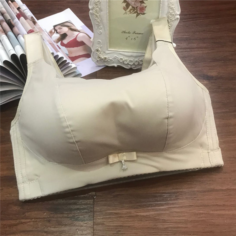 34码特价薄款防走光女舒适无钢圈抹胸式内衣文胸聚拢无骨40码大码