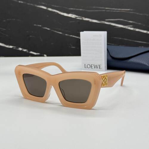 LOEWE罗意威LW40145F 72E墨镜太阳眼镜桔色女眼镜