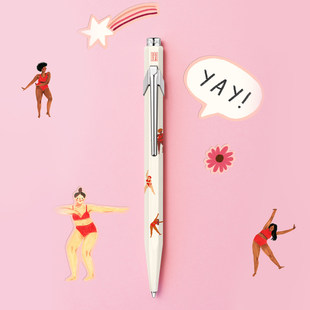 CARAN D’ACHE凯兰帝卡达瑞士Nina联名849油性圆珠笔高档签名笔