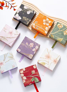 复古高级感手镯手链盒pe收纳盒抽屉式文玩首饰包装盒