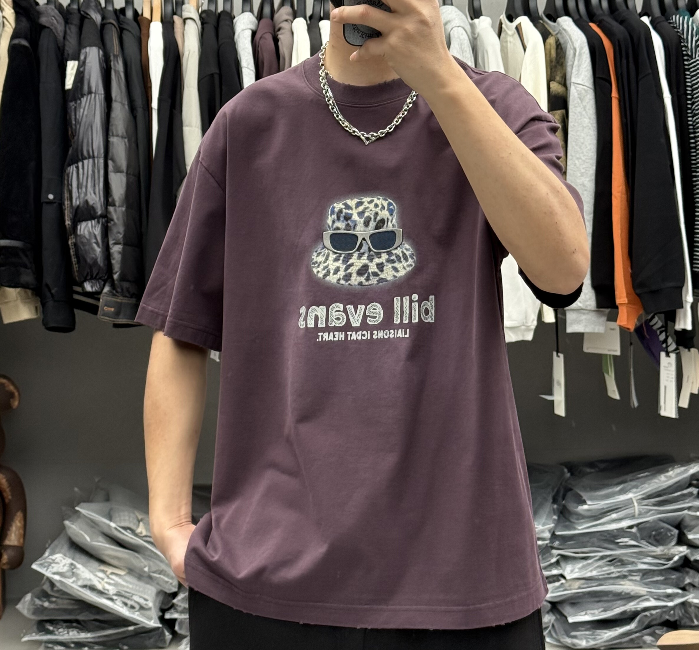 三朋夏季男设计感眼镜帽子印花圆领短袖T恤美式宽松痞帅纯棉半袖t,男装,T恤,淘宝优惠券,粉丝福利购,淘宝优惠卷