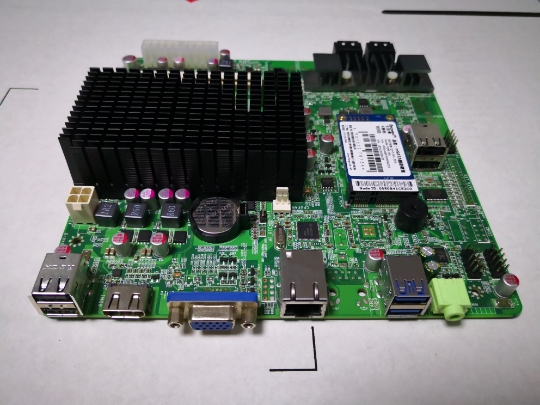 NVR存储NAS四核J1900CPU低功耗 SATA群辉迷你主板 211网卡usb3.0-封面