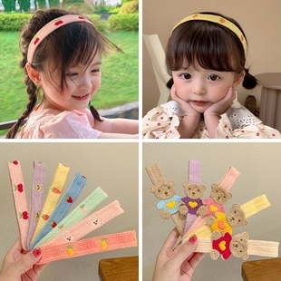小女孩魔术贴刘海贴发饰碎发贴儿童碎发神器发箍头箍头饰女童配饰
