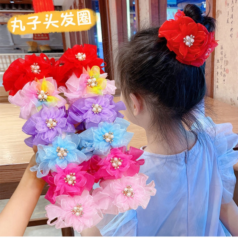 发圈儿童小女孩头饰头花超仙