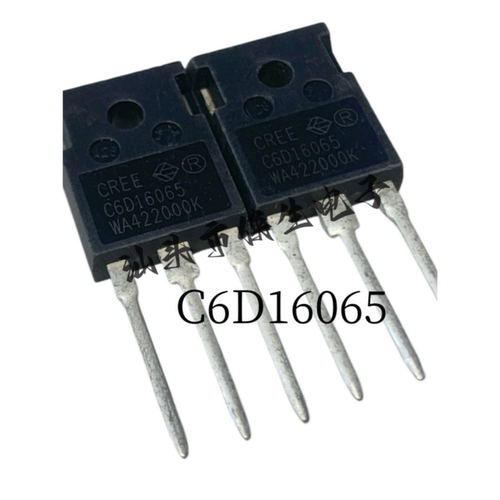 进口C6D16065D C6D16065 TO-247 16A650V 碳化硅肖特基二极管