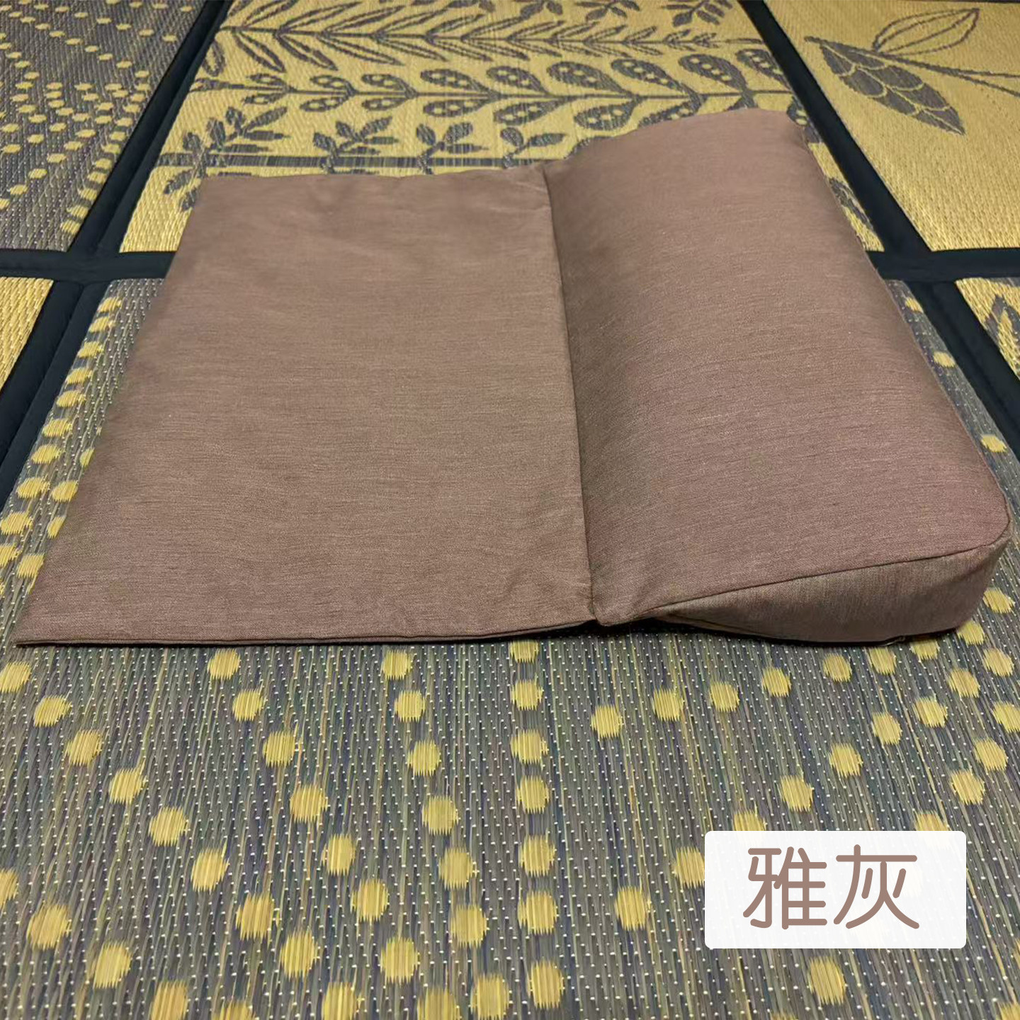 家用打坐垫禅修专用荞麦壳填充双盘冥想静坐蒲团可拆洗透气打坐垫