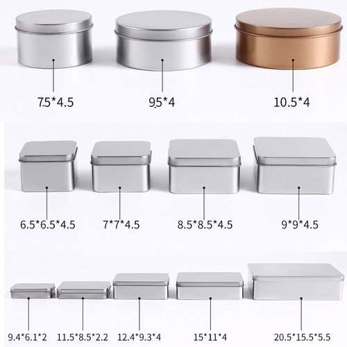 马口铁正方形铁盒茶叶包装盒咖啡豆盒礼品包装铁盒曲奇饼干铁盒子