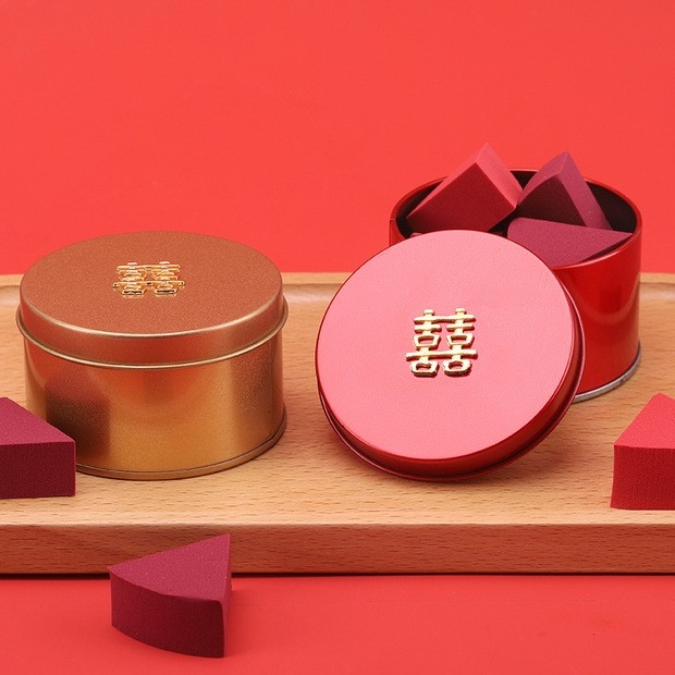 中国风马口铁糖果盒结婚喜糖盒伴手礼婚礼费列罗巧克力铁盒子定制