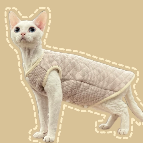 Хлопковая пижама, стеганый летний демисезонный жилет, увеличенная толщина