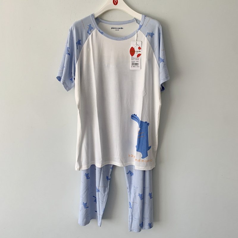 皮尔卡丹儿童内衣短袖家居服套装