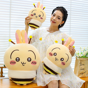 蜜蜂物乌萨奇玩偶毛绒玩具小八吉伊卡哇安抚布娃娃公仔生日礼物