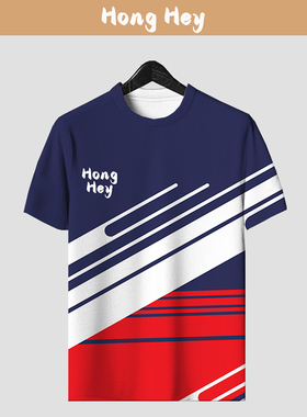 New Design T-Shirts For Men Short Sleeves Sublimation Tees