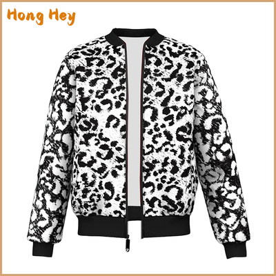 时尚加绒夹克衫外套男女冬装上衣