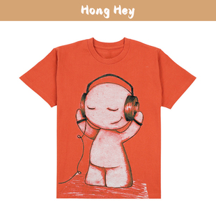 With Tees Shirts Women Unisex Printing Tops Men For Cotton