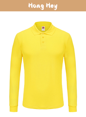 Women's Polo Shirts Long Sleeves Business Cotton Menswear