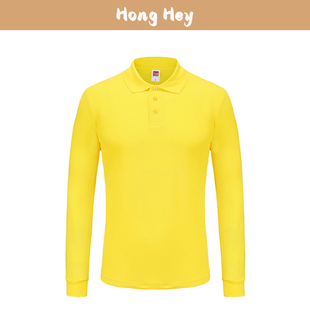 Women's Polo Shirts Long Sleeves Business Cotton Menswear