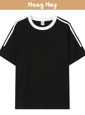 Cotton Loose T-Shirts For Men Short Sleeves Casual Men Tees