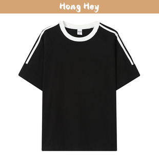 Cotton Loose T-Shirts For Men Short Sleeves Casual Men Tees