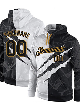 Free Customized Men's Football Pullover Hoodies Sports Coats