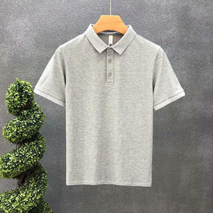 Sleeves Top Shirt Polo Men Zip Casual Big Short Discount