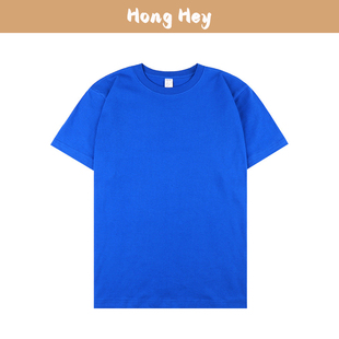 210g Cotton T-Shirts For Men Short Sleeves Casual Tops Women