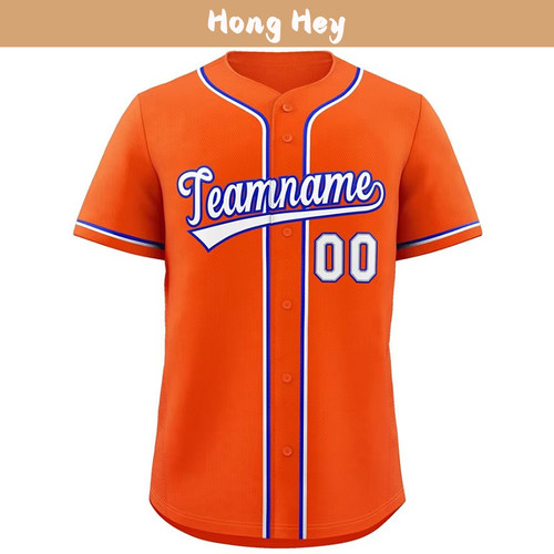 Free Customized Fashion T-Shirts For Men Baseball Uniform