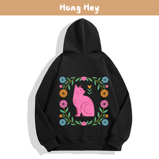 Cats Hoodies For Men Pullover Fleece Hoody For Women