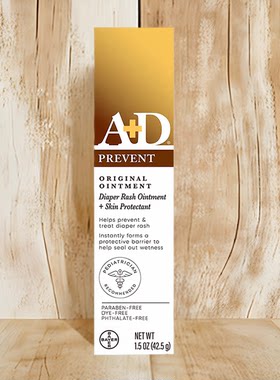 美国进口正品AD新生婴儿宝宝修护肤霜护臀膏4oz尿布红屁屁113g