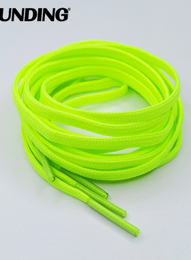 12色适配耐克足球鞋4mm细窄扁鞋带刺客猎鹰传奇荧光黄橙黑白灰粉