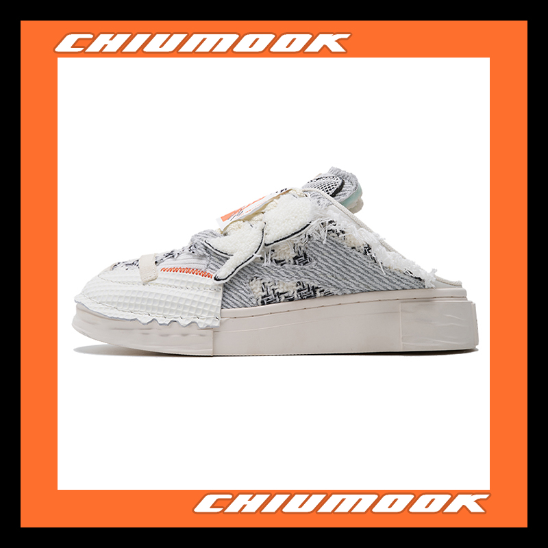 REVIVERLAB板鞋半拖解构风