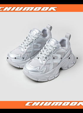 REVIVERLAB  skyrun 设计师原创复古老爹鞋慢跑鞋