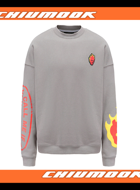 Ghettobro 小火人系列燃烧火焰卫衣