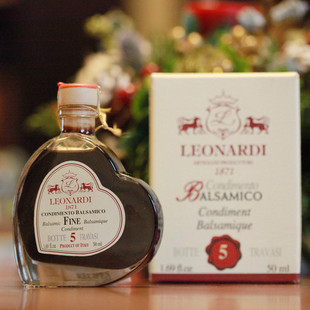 意大利摩迪纳香醋Balsamic莱昂纳迪庄园5年陈酿 50ml 宝贝 沈爷
