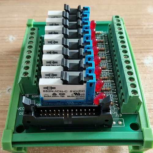 议价SONGCHUAN松川8路输入继电器模块EMMM500104可维修