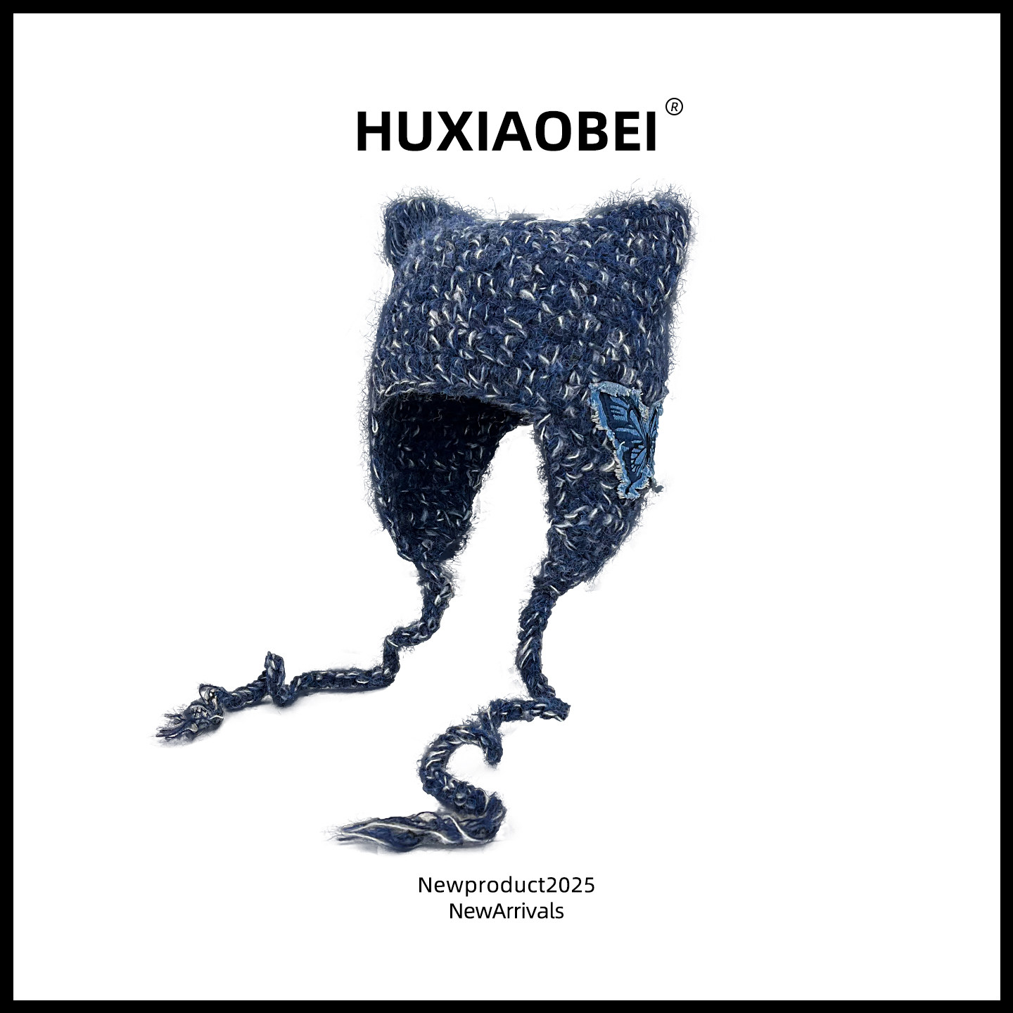 甜酷辣妹y2k蝴蝶花朵十字架贴布猫耳套头帽女秋冬出游个性毛线帽,服饰配件/皮带/帽子/围巾,帽子,淘宝优惠券,粉丝福利购,淘宝优惠卷