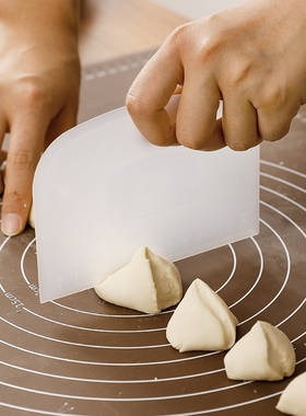 日本进口cakeland家用烘焙刮刀带刻度面团切面刀蛋糕奶油刮板抹刀