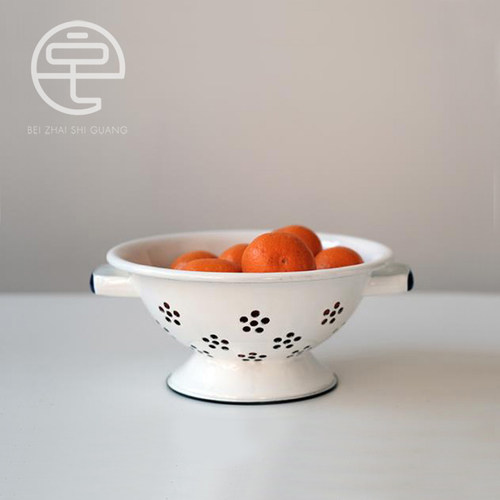 野田珐琅珐琅果盘果篮