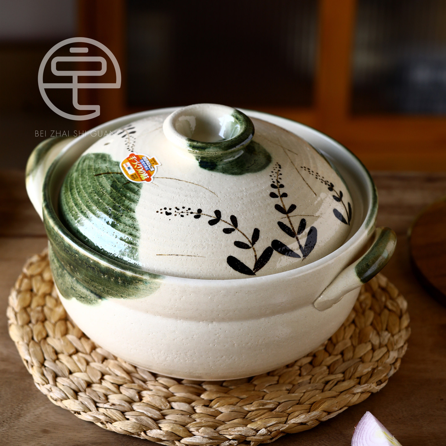 5L超大。日本制原装进口万古烧土锅砂锅汤锅炖锅鸡汤鸭汤加用煲汤