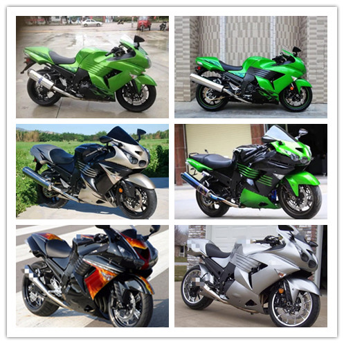 川崎ZX-14R ZZR1400 06-07-08-09-10-11六眼魔神 外壳 全套车板