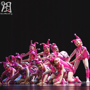 蜗牛的梦想小荷风采舞蹈表演服第九届蜗牛与黄鹂鸟儿童演出少儿新