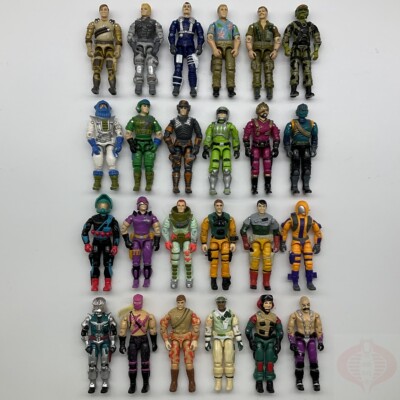 25.10.8 特种部队GIJOE 老版 散人 兵人 皮筋人 霹雳人 特价2
